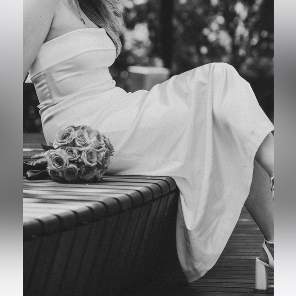 Aritzia Ten Exclusive Satin Dress - Picture 3 of 6
